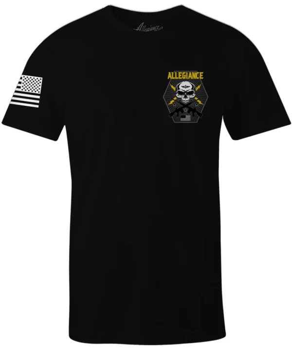 Allegiance Bolt Tee - Black - Image 2