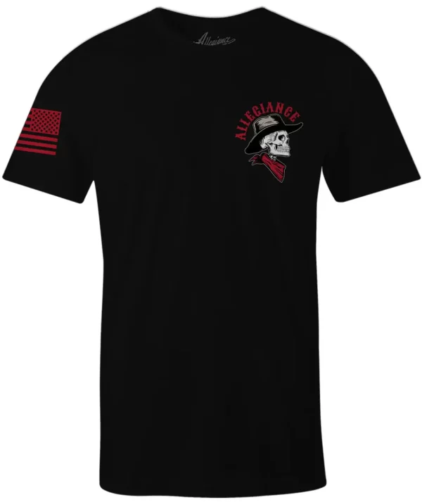 Allegiance Cowboy Tee - Black - Image 2