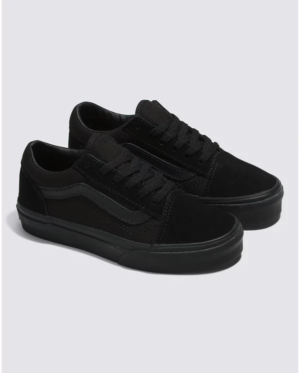Youth Old Skool Vans - All Black