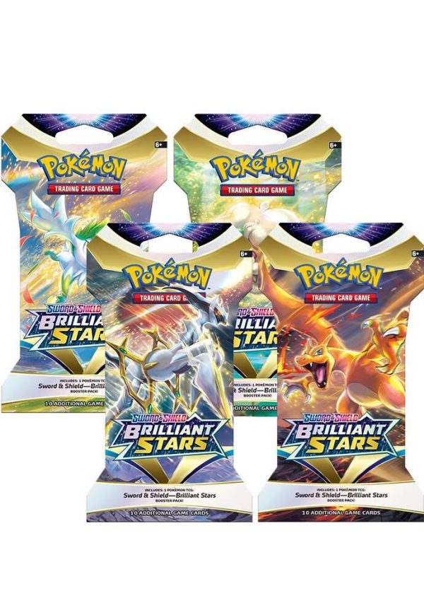 Pokemon TCG: Sword & Shield Brilliant Stars Booster Bundle (6 Packs)