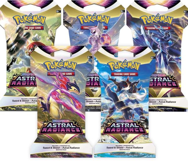 Pokemon TCG: Sword & Shield Astral Radiance Booster Bundle (6 Packs)