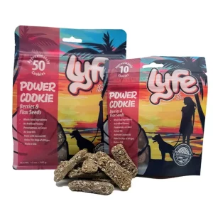 OC Raw Lyfe Berries & Flax Seeds Power Cookie Dog Treat