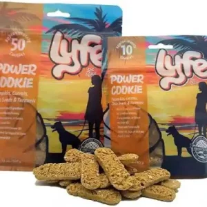 OC Lyfe Pumpkin, Carrots, Chia Seeds & Turmeric Power Cookie Dog Treats