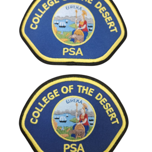 College Of The Desert PSA Patch (pair)